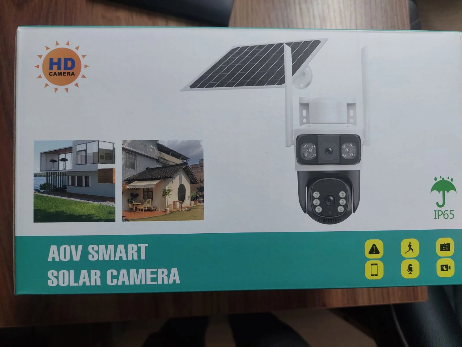 Güneş Enerjili WiFi Güvenlik Kamerası Sistemi (Solar IP Kamera)