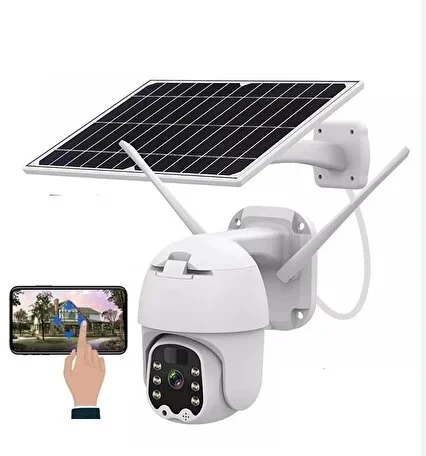Güneş Enerjili WiFi Güvenlik Kamerası Sistemi (Solar IP Kamera)