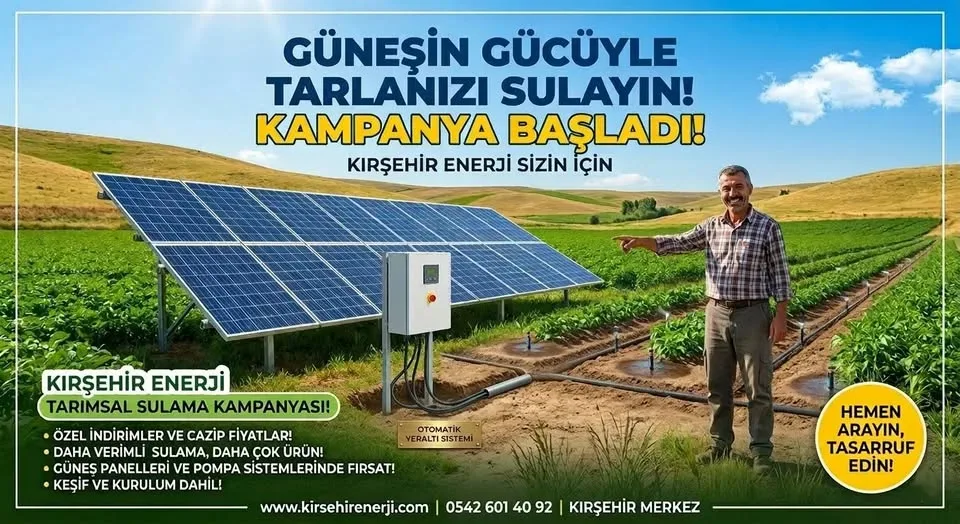 Güneş Enerjili Tarımsal Sulama Sistemleri 🚜⚡